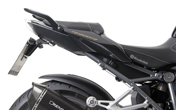 Blinkerhalter Kennzeichenträger für original Blinker- schwarz - Bild 3