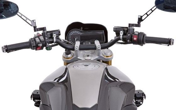 Rohrlenker - schwarz - vorgebohrt - Bild 1 Rohrlenker - schwarz - vorgebohrt - Bild 1