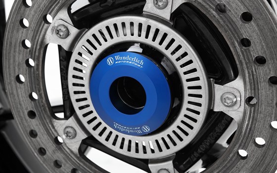 Hinterrad Distanzhülse TRACKDAY - Bremsseite- blau - Bild 1