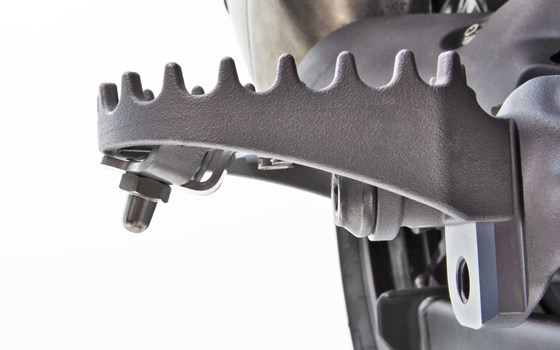 Schräglagenindikator für original BMW Enduro Fußrasten R 13 - Edelstahl - Satz - Bild 1