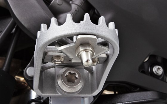 Schräglagenindikator für original BMW Enduro Fußrasten R 13 - Edelstahl - Satz - Bild 2