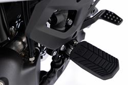 Fußrastenvergrößerung ROAD- schwarz