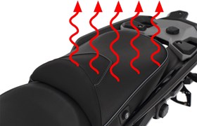 Beifahrer Sitzbank AKTIVKOMFORT mit Sitzheizung Smart Plug - schwarz - Queens-Edition - Standard