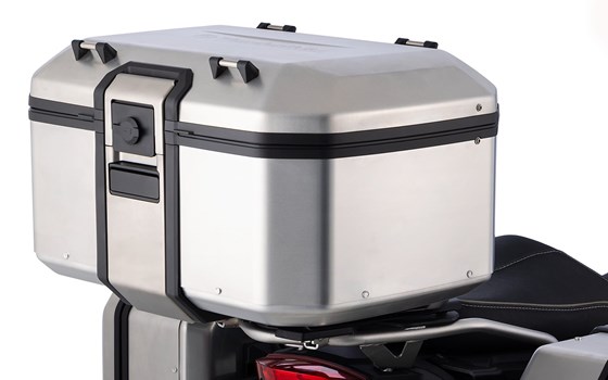 Topcase X-CASE X55 mit Standardschloss- silber - Bild 2