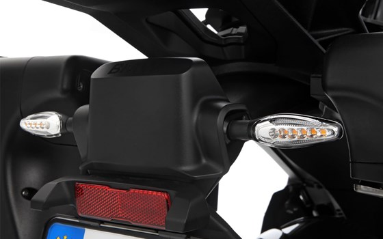 KOSO LED Blinker Sonic mit Rücklicht+Bremslichtfunktion - matt schwarz - Satz - Bild 3