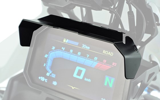 Blendschutz für TFT-Display Diebstahlschutz - schwarz - tief - Bild 1