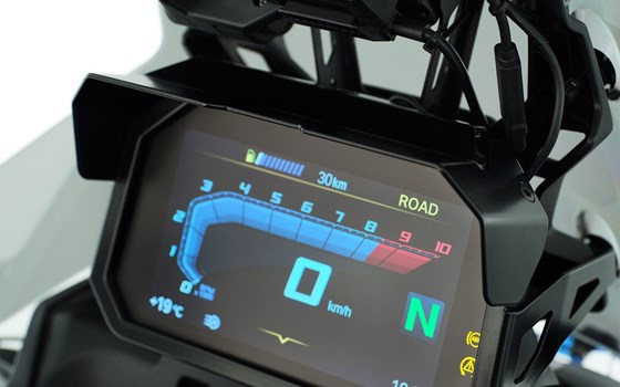 Blendschutz für TFT-Display Diebstahlschutz - schwarz - tief - Bild 2