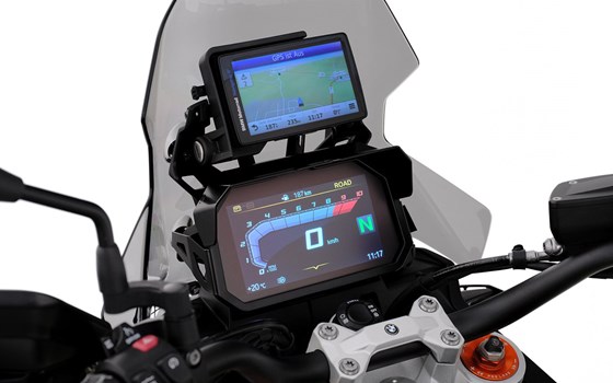 Blendschutz für TFT-Display Diebstahlschutz - schwarz - tief - Bild 3