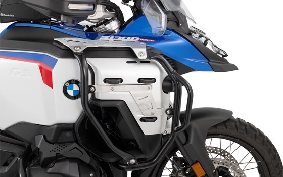 Erweiterungsbügel für R 1300 GS Adventure Tankschutzbügel U- schwarz-silber - Bild 2