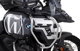 Tankschutzbügel ULTIMATE PRO R 1300 GS Adventure- silber-schwarz
