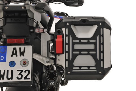 Marke: Wunderlich Artikelname: Rear-Rack für original BMW Alukoffer R 1300 GS Adventure- schwarz