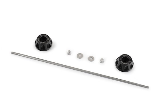 Achs-Schutzpads DOUBLESHOCK Multistrada V2 - schwarz - hinten - Bild 3