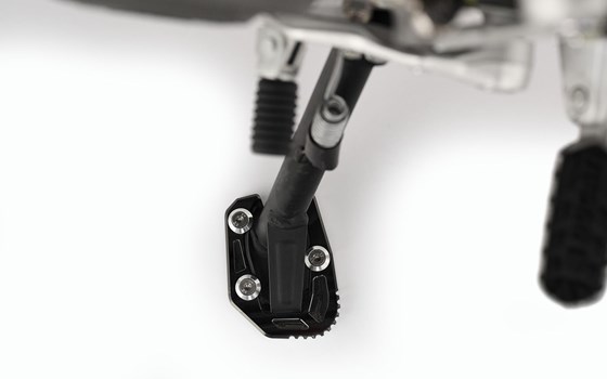 Seitenständer-Auflagenvergrößerung Multistrada V2- schwarz - Bild 1