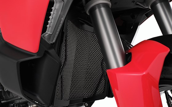 Wasserkühlerschutz EXTREME Multistrada V2- schwarz - Bild 2