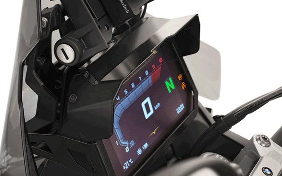 Blendschutz für TFT-Display Diebstahlschutz - schwarz - hoch - Bild 3