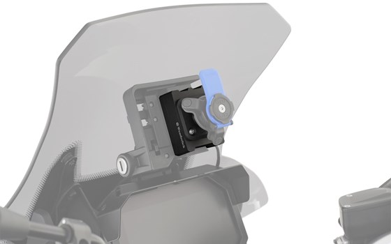 USB-Ladebox mit Quad Lock Adapterplatte- schwarz - Bild 2