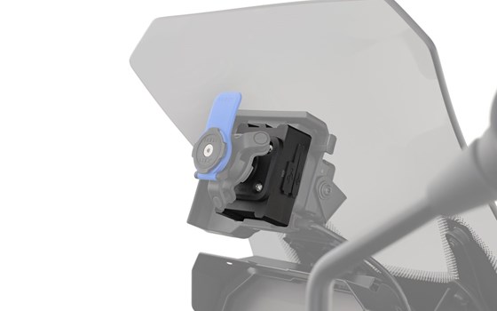 USB-Ladebox mit Quad Lock Adapterplatte- schwarz - Bild 3