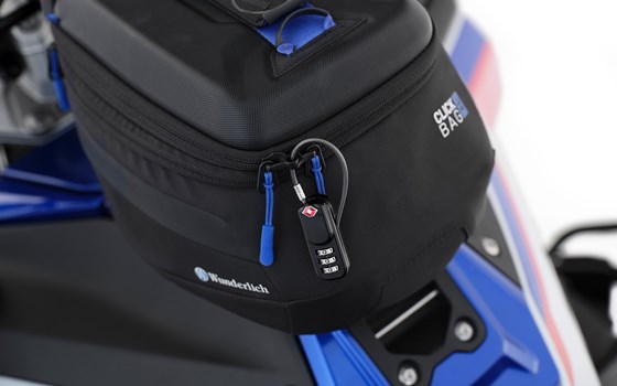 Diebstahlsicherung für Tankrucksack CLICK BAG - Bild 1 Diebstahlsicherung für Tankrucksack CLICK BAG - Bild 1