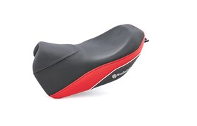 Fahrersitzbank AKTIVKOMFORT mit Sitzheizung Multistrada V4 - schwarz-rot - tief