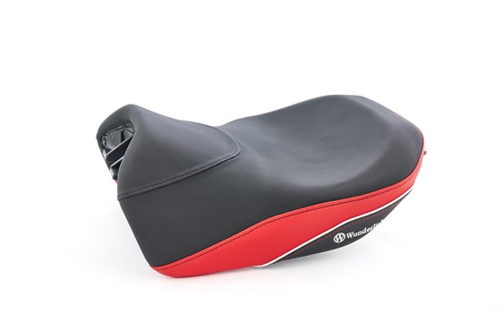 Fahrersitzbank AKTIVKOMFORT mit Sitzheizung Multistrada V4 - schwarz-rot - tief - Bild 2