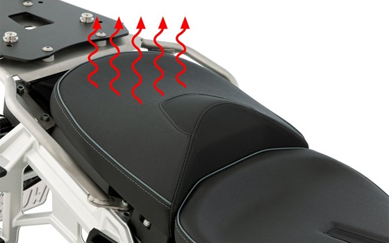 Beifahrer Sitzbank AKTIVKOMFORT mit Sitzheizung Smart Plug - schwarz - Standard - Bild 1