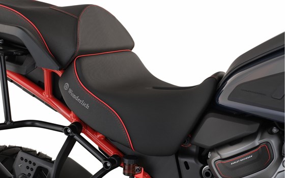 Fahrer Sitzbank AKTIVKOMFORT Pan America 1250 - schwarz-rot - Standard - Bild 1