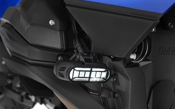 Scheinwerferschutzgitter für original LED Zusatzscheinwerfe- schwarz - Bild 1