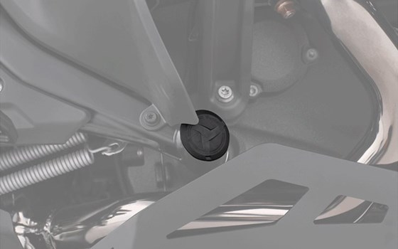 Rahmenstopfen 3-teilig R 1300 RT - schwarz - Satz - Bild 2