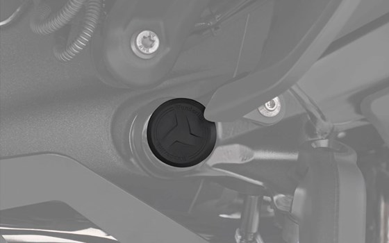 Rahmenstopfen 3-teilig R 1300 RT - schwarz - Satz - Bild 3