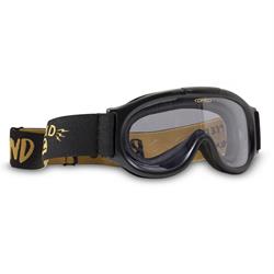 Motorradbrille DMD Ghost, schwarz