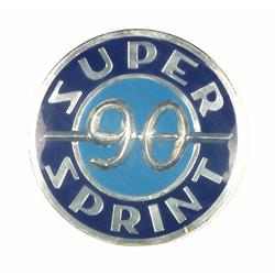 Emblem "SUPER SPRINT 90" für Vespa SS90