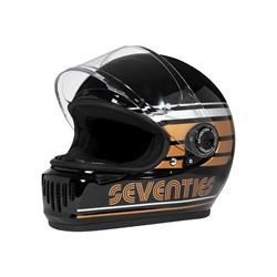 Helm 70`S GT - Gran Turismo, schwarz, Gr. L, 59-60 cm Integralhelm
