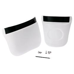 Spritzschutz SLUK Guard/Tail GB, Kotflügel vorne & hinten Kunststoff weiß für Vespa GTS/GTS Super/GTV/GT 60/GT/GT L 125-300ccm (-'18)