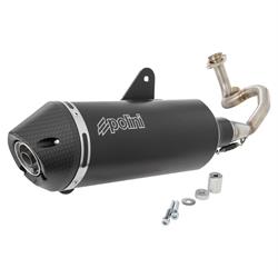 Rennauspuff POLINI 190.0076 für Vespa GTS/GTS Super 125/150ccm 4T LC iGet (`16-`20)