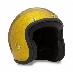 Helm 70´S METAL FLAKES, gold, Gr. S, 55-56 Jethelm