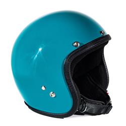 Helm 70´S PASTELLO Vintage, türkis, Gr. M, 57-58 Jethelm