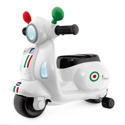 Kinderroller CHICCO Laufrad "Rutscher kleine Vespa Primavera" weiß/rot/grün