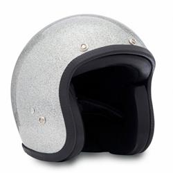 Helm 70´S METAL FLAKES, silber, Gr. S, 55-56 Jethelm