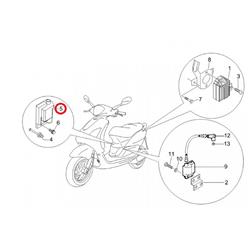 CDI HPI, CM078307 für PIAGGIO Fly 125ccm (`08-`11)