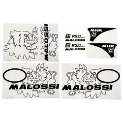 Aufkleberdekorset MALOSSI, Trophy für Vespa Primavera/Sprint