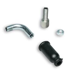 Seilzugkrümmer MALOSSI für DELL'ORTO SHA/PHVA/PHBG/PHBH/PHBL/PHF/PHM 90°