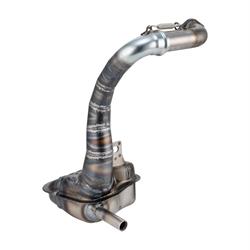 Rennauspuff DEXTER Classic Box 32 W1R, Stahl für Vespa 50-125/PV/ET3