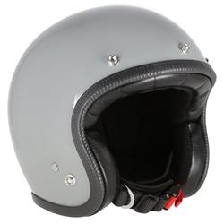 Helm 70´S PASTELLO Vintage, grau, Gr. XS, 53-54 Jethelm
