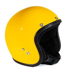 Helm 70´S PASTELLO Vintage, gelb, Gr. S, 55-56 Jethelm