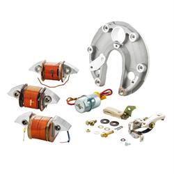 Set Zündspulen, Unterbrecher, Kondensator und Zündgrundplatte 6V/25W für Vespa 90 2°/R/SS/100/125 VMA/PV