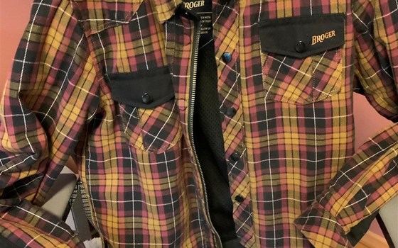 Broger Damen Motorrad Hemd Gr. M - Bild 1