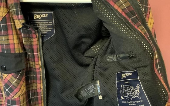 Broger Damen Motorrad Hemd Gr. M - Bild 6