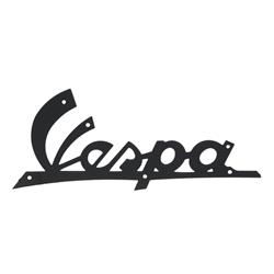 Schriftzug "Vespa" Beinschild vorne 086325 für Vespa 125 VNB1-3/VNB4T ->135617