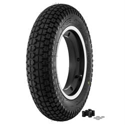 Komplettrad SIP Classic 3.50-10 59P TL/TT für Vespa 125 GT-TS/150 GL/GS VS5T/Sprint/V/T4/Rally/PX/PE/Lusso/T5/LML Star/DLX/Deluxe 2T/4T