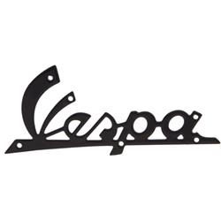 Schriftzug "Vespa" Beinschild vorne für Vespa 125 VNB1-3/VNB4T ->135617